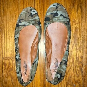 Lucky Brand Women's Camo Print Emmie Ballet Flat